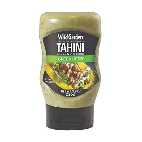 Wild Garden Sauce & Dressing, Easy Squeeze 6 packs (Green Herb Tahini) - Thumbnail 6