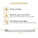 LOFTER-pro LED Under Cabinet Light, Motion Sensor Closet Light with Rechargeable Battery, Wireless Aluminum Night Light for Wardrobe/Kitchen Cabinet/Closet/Pantry, Soft Glare-Free Closet Lighting1