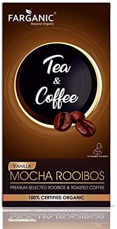 Mocha Rooibos Tea & Coffee - India's Most Premium and Luxurious Tea Series - 15 Tea Bags