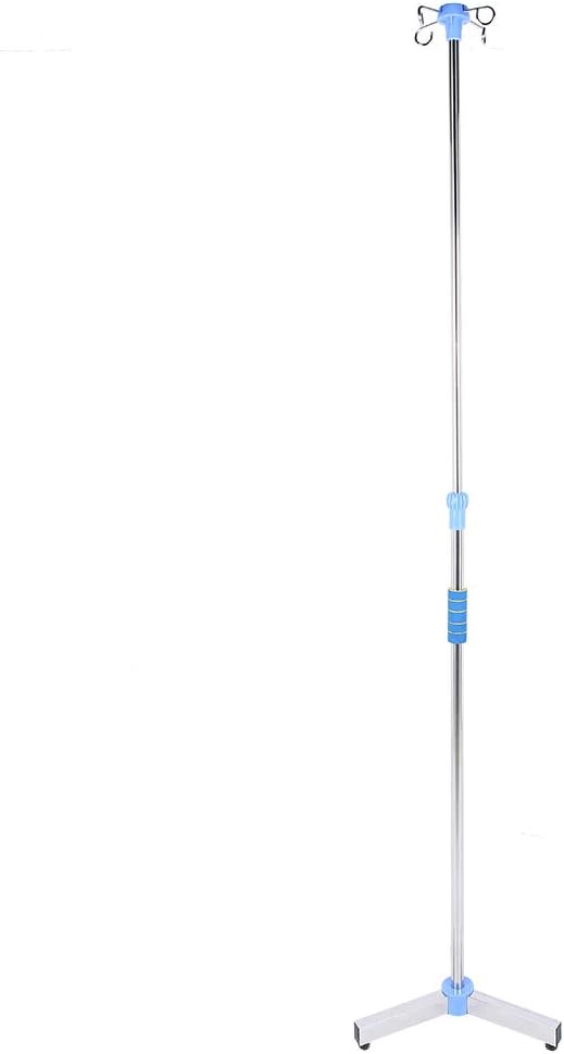 IV Pole, Portable IV Stand, Height Adjustable Stainless