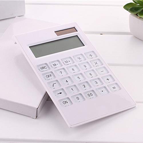 image for ExhilaraZ Mini Digital Calculator Crystal Buttons Solar Battery Dual P