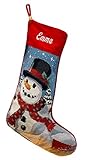 Needlepoint Christmas Stocking: Frosty