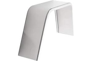 Tough Grade Aluminum Smooth Flat Top Fender 10" X 34" X 17" | Car Hauler Trailer | Cargo Trailer | Utility Trailer | Landscape Trailer