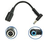 JHZL Ac adapter Tip Connector Conventer for Hp Pavilion Envy Elitebook for Dell Latitude Inspiron XPS Precision for Asus Ideapad Charge Tip=4.5x3.0mm