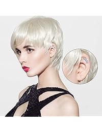 Chinco 6 Pairs Ear Cartilage Earrings Helix Earrings Ear Piercing Jewelry Stainless Steel Ear Studs for Women Girls Gifts Makeup Favors