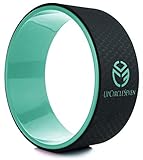 UpCircleSeven Yoga Wheel - [Pro Series] Strongest & Most Comfortable Dharma Yoga Prop Wheel, Perfect Accessory for Stretching and Improving Backbends, 12 x 5 Inch Basic