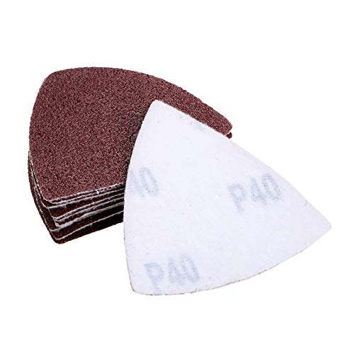 Tool - 10pcs Accessories 80mm Sand Paper Abrasive Sandpaper Wood Grinding Polishing Sanding Tool Grit 40/60/80/120/180/240