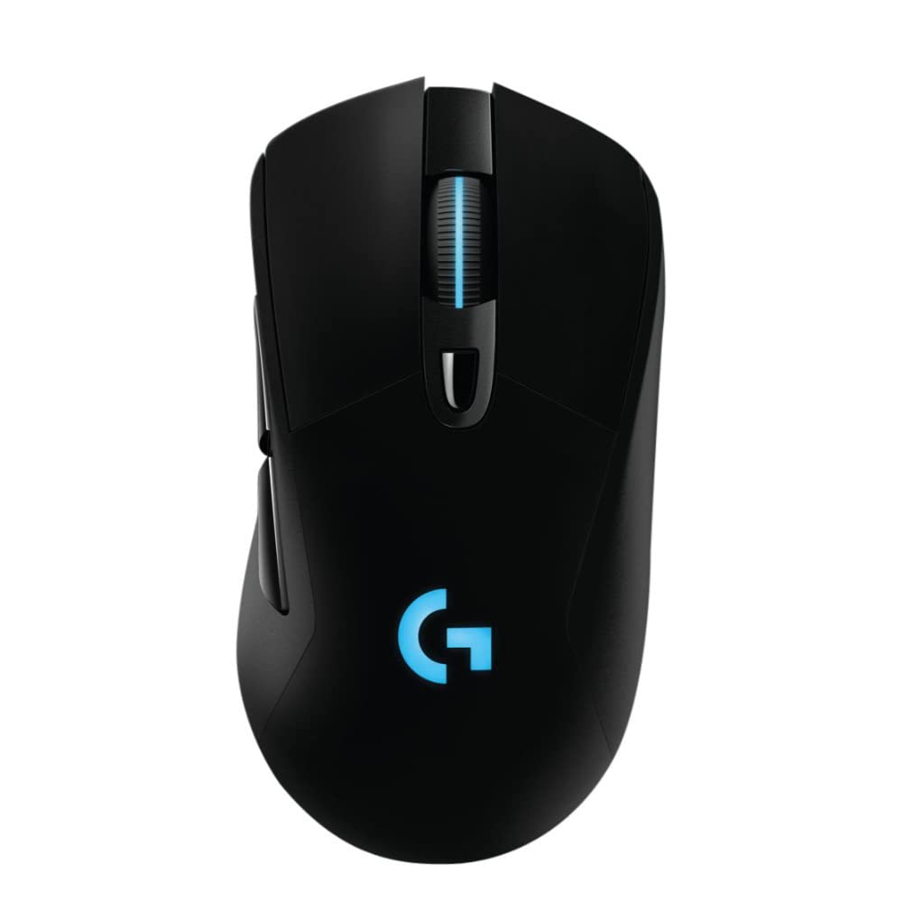 Photo 1 of Logitech G703 Lightspeed Gaming Mouse with POWERPLAY Wireless Charging Compatibility, Black