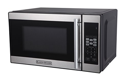 1 Black+Decker+Stainless+Microwave+Turntable