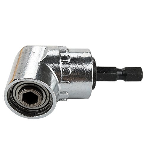 Breynet Flexible Drill Extention Bit Holder, 105 Degree Right Angle 1/4inch Drill Bit Extension Socket Screwdriver Driver Adapter (30CM) - Thumbnail 4