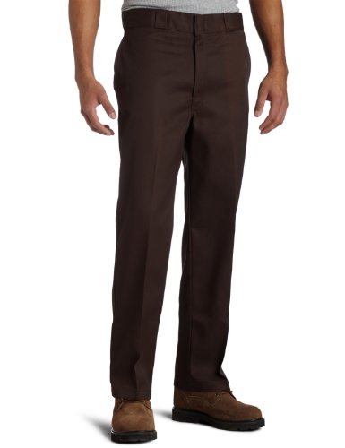 Dickies Men's Original 874 Work Pant, Black Olive, 34W x 34L