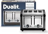 Dualit Architect 4 Slice Toaster Brushed Stainless Black Trim Extra Wide Slots view 11