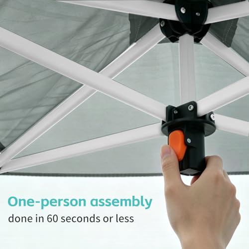 Pone·vora 10x10 Pop Up Canopy Tent Review: One-Push Setup with Vented Roof image 19