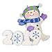 Hallmark Keepsake 1299QXR9029 Christmas Ornament 2019 Year Dated Frosty Fun Decade Snowman
