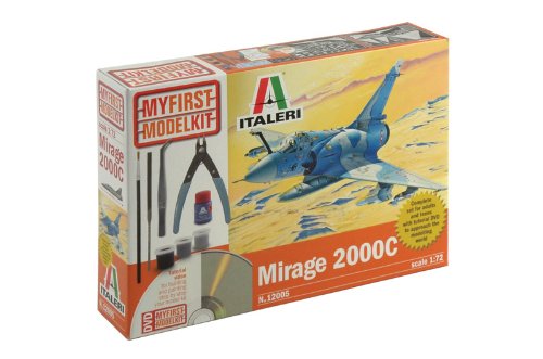 Italeri 510012005 - 1:72 IT Mein erster Bausatz Mirage 2000C, Flugzeug