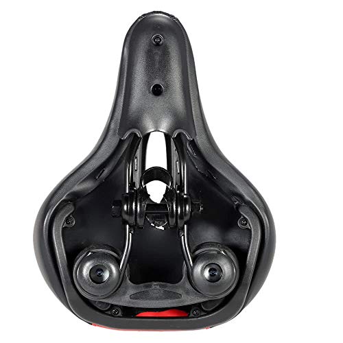 Penghayi Bicycle Soft Silicone Road Bike Bicycle Saddle Hollow MTB Cycling Bike Seat Cushion Cover Pad 10.63" 8.27"(LW) Component (Color : R) - Thumbnail 5