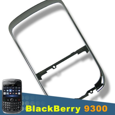Original Titanium Bezel Blackberry 9300 9330 Faceplate