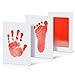 PChero 3 Packs Large Size Multi Color Baby Handprint and Footprint Ink Pad for Newborn Registry Baby Shower Family Keepsake, Pet Paw Inkless Print Kit