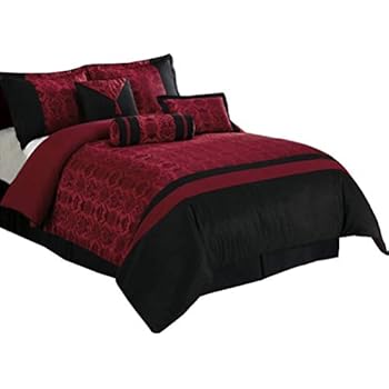 Amazon.com: Chezmoi Collection Dynasty Jacquard 7-Piece