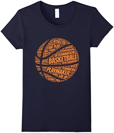 Womens Basketball shirt gift for boys, girls, men and women Medium Navy