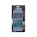 uni-ball Vision Rollerball Pens, Fine Point (0.7mm), Black, 5 Count