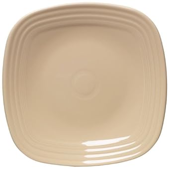 Homer Laughlin 919330 fiesta marfil 27,31 cm Sq plato llano – 12 ...