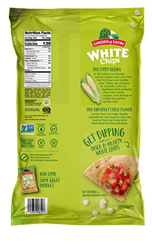 Garden of Eatin' White Corn Tortilla Chips With Lime, 16 Ounce