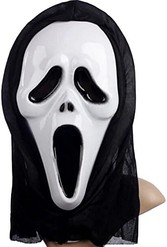 Oufeisha Ghost Scream Costume Party Masks Skull Scary Halloween Masks