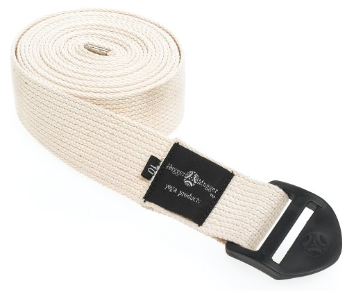 Hugger Mugger Cinch Yoga Strap 10-Foot (Natural)