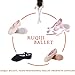 Ruqiji Leather Ballet Shoes for Girls/Toddlers/Kids/Women, Full Sole Leather Ballet Slippers/Dance Shoes