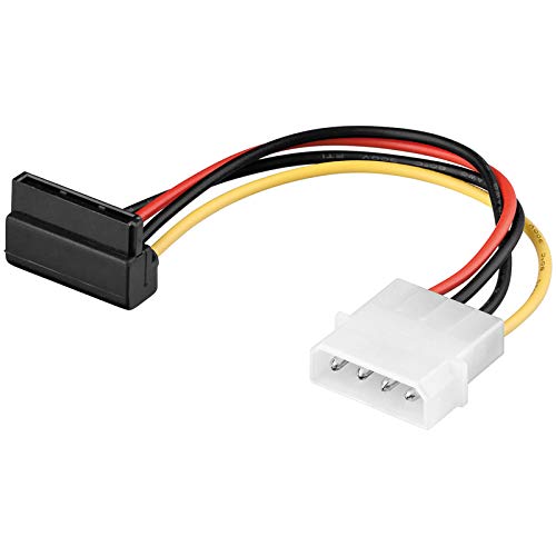PremiumCord Power cable SATA 90° angled