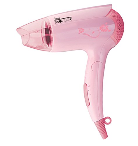 INNOVATOR Ionic Travel Hair Dryer 1200W Color Pink