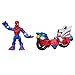 Playskool Heroes Marvel Super Hero Adventures Spider-Man Figure with Web Racer Vehicle primary