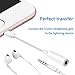 Headphones Jack Adapter for iPhone Audio Splitter Accessories Music Aux Adapter Earphone Dongle 3.5mm Earbud Cable，Support All iOS Upgraded Compatible with iPhone XS/XR/X/8/8 Plus/7/7 Plus/ipad/iPodthumb 4