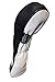 Golf Headcover Black and White Leather Style #X Fairway Head Cover Fits Fairway Wood Clubs