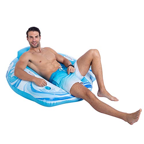 image for JOYIN Inflatable Pool Lounger, Pool Float for Swimming Pool Party Deco