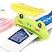 YEIO Toothpaste Tube Squeezer - 8 Pack Colors Animal Toothpaste Clip , Toothpaste Squeeze roll, Tube Squeezer Tool Dispenser