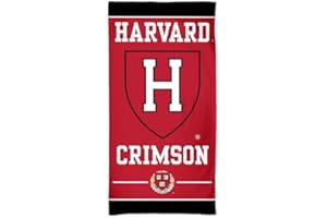 BAG2SCHOOL Harvard University Crimson Beach Bath Towel