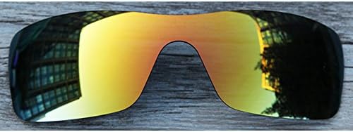 Inew Polarized Replacement lenses For Your Oakley Batwolf 24K Gold MirrorShield-Polarized