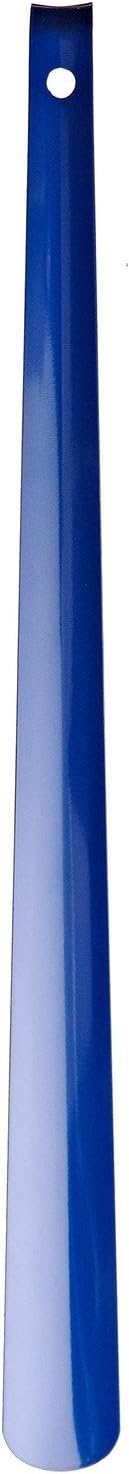 23" Long Metal Shoe Horn Color Blue