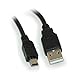 MyCableMart 6inch USB 2.0 Certified 480Mbps Type A Male to Mini-B/5-Pin Male Cable