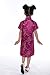AvaCostume Girls Chinese Dragon Phoenix Qipao Cheongsam Dress Rosered 8