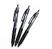 Uni-ball Power Tank Ballpoint Retractable & Fine Ballpoint Pen Rubber Grip Type-0.5mm-black Ink-value Set of 3