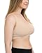 Kindred Bravely Sublime Seamless & Wireless Nursing Bra, Maternity & Postpartum (Beige, Large)