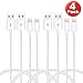 Antopos 3 Feet Lightning to USB Charge and Sync Cable for iPhone iPad and iPod (4 Pack)