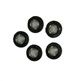 Sellerocity 5 PK Inlet Filter Strainer Screens with 3/4" Hose Size Grommet Seal for Pressure Washer Garden Hose Hookups & Washing Machine Intake Filtration