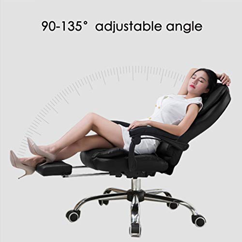 WONdere High-End Computer Chair Office Chair Reclining Home Massage Chair Lift Massage Chair Desk seat (D)
