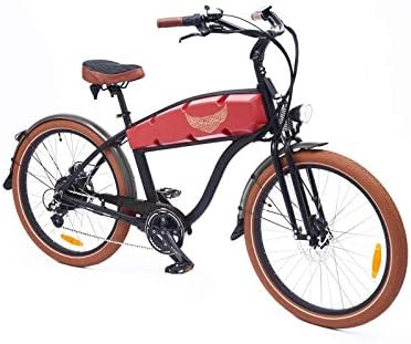 Ariel Rider Electric Cruiser Bike 750W Hydraulic disc Brakes Great Style & Range ebike Very Fast