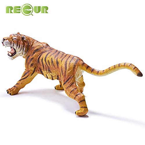 RECUR Toys 10.2inch Bengal Tiger Action Figure Toys, Soft HandPainted