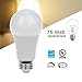 Thinklux LED A19 Light Bulb, 11W (75W Equal), 2700K (Soft White), Dimmable (Pack of 6), Energy Star